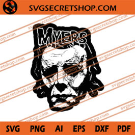 Misfit Myers SVG, Myers SVG, Horror Movie Character SVG, Halloween SVG