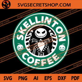 Skellinton Coffee SVG