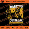 Warning Zombie SVG