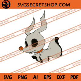 Zero Dog SVG, Zero SVG, Halloween SVG, Nightmare Before Christmas SVG