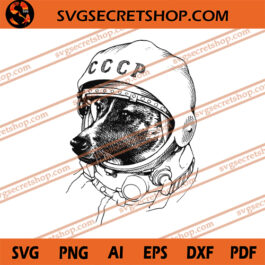 Astronaut Dog SVG, Dog SVG, Astronaut SVG