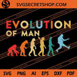 Evolution Of Man SVG