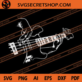 Guitar Bass Music SVG