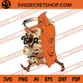 Halloween Ghost Horror SVG, Halloween SVG, Ghost SVG