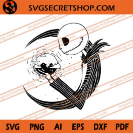 Jack Skellington Halloween Town SVG