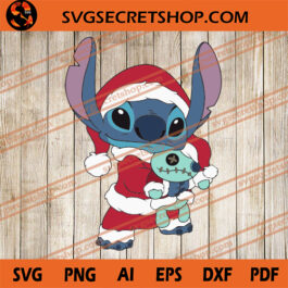 Stitch Christmas SVG, Christmas SVG, Stitch SVG