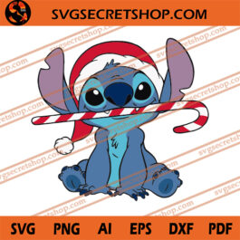 Stitch Merry Christmas SVG, Christmas SVG, Stitch SVG