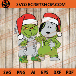 Grinch And Snoopy Christmas SVG, Christmas SVG, Grinch SVG
