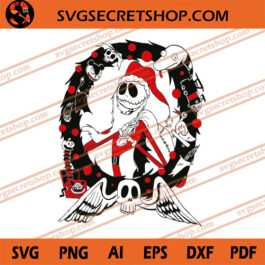 Santa Jack Skellington SVG