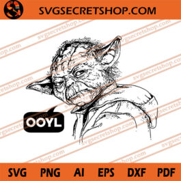 Yoda Only Once You Live SVG