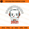 Cat Homeschooling 2021 SVG, Cat SVG, Cat Gamer SVG