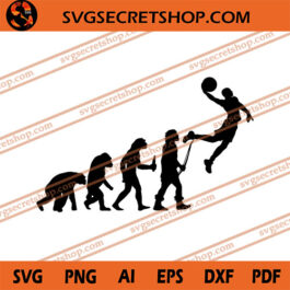 Evolution of Basketball SVG, Basketball SVG, Evolution SVG