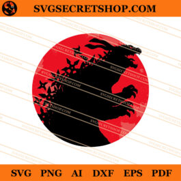 Godninja SVG, Godzilla SVG, Ninja SVG, Godzilla Film SVG