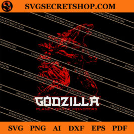 Godzilla Planet Of The Monsters SVG, Godzilla Planet SVG, Godzilla SVG