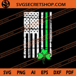 Irish American Flag SVG, American Flag SVG, Irish SVG