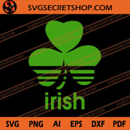 Irish Logo SVG, Irish SVG, St Patrick's Day SVG, Adidas Logo SVG