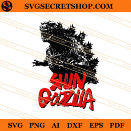 Shin Godzilla SVG, Godzilla SVG, Monster SVG, Godzilla Film SVG