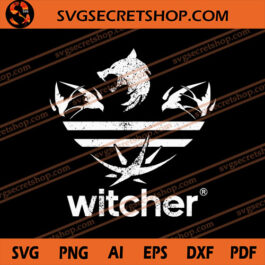The Withcher Adidas Logo SVG, The Witcher SVG, Adidas Logo Design SVG