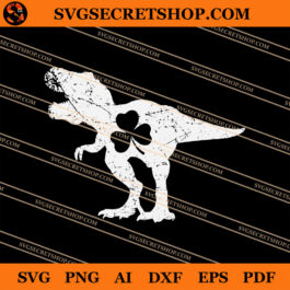 Dinosaur Patrick's Day SVG, Patrick's Day SVG, Dinosaur SVG