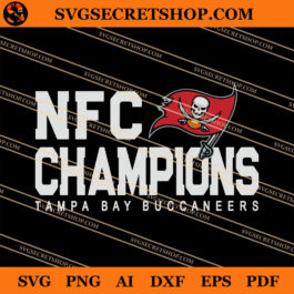 NFC Champions Tampa Bay Buccaneers SVG, Super Bowl 2021 SVG, Tampa Bay Buccaneers SVG