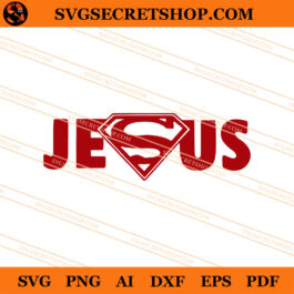 Super Jesus SVG