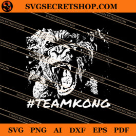 Team Kong Godzilla Vs Kong SVG, Kong SVG, Godzilla SVG