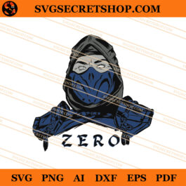 Zero Mortal Kombat SVG, Sub-Zero SVG, Mortal Kombat SVG