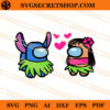 Among Us Lilo And Stitch SVG