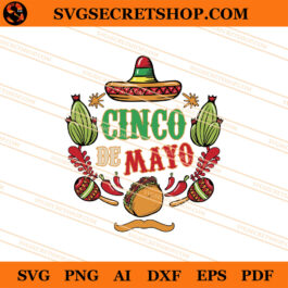 Cinco De Mayo SVG, Tacos SVG, Food SVG