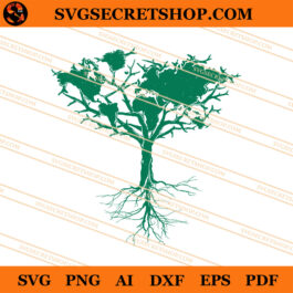 Earth Tree SVG, Earth Day 2021 SVG, Earth Day SVG