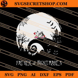 Jack Skellington Father Of Nightmares SVG