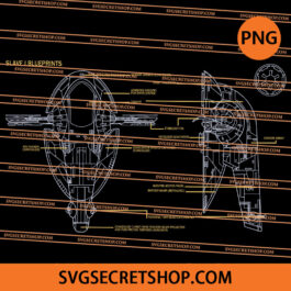 Slave I Blueprints PNG, Star Wars PNG, Slave PNG, Diagram PNG