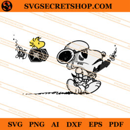 Snoopy Star Wars SVG, Star Wars SVG, Snoopy SVG