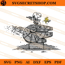 Snoopy Starwars Scuffy Smugglers SVG, Snoopy SVG