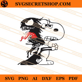 Snoopy Venom SVG, Snoopy SVG, Venom SVG, Movie SVG