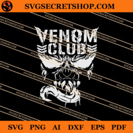 Venom Club SVG, Venom SVG, Marvel Movie Character SVG