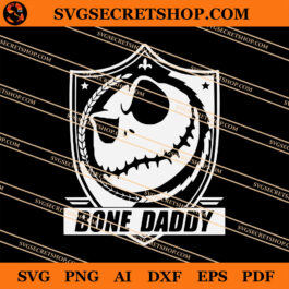 Jack Skellington Bone Daddy SVG