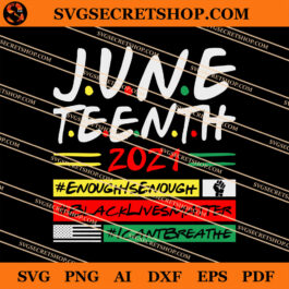 Juneteenth 2021 SVG