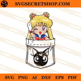 Sailor Moon Cute SVG, Sailor Moon SVG, Cartoon SVG