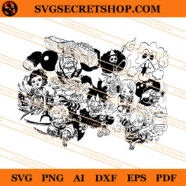 Straw Hat Pirate Wano Country SVG