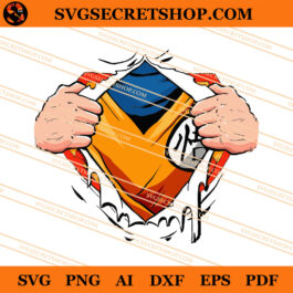 Super Saiyan Man SVG, Son Goku SVG, Super Saiyan SVG