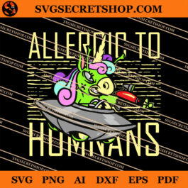 Unicorn Allergic To Humans SVG