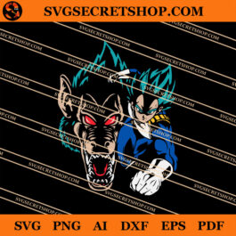 Vegeta Super Saiyan Blue SVG, Dragon Ball SVG, Vegeta SVG