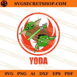 Yoda And Baby Yoda SVG
