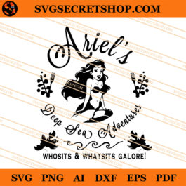 Ariel's Deep Sea Adventures Whosits And Whatsits Galore SVG