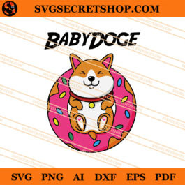 Baby Doge SVG, Baby Dog SVG, Funny Baby Doge SVG