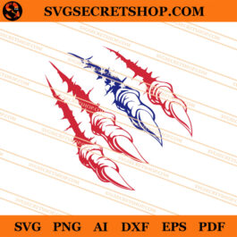 Mark Scratches American SVG, Scratches SVG, 4th Of July SVG
