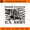 Proud Veteran Us Army SVG