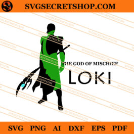 The God Of Mischief Loki SVG, Loki SVG, The God Of Mischief SVG