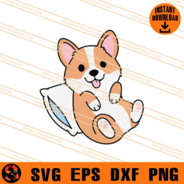 Baby Corgi SVG, Dog SVG, Animal SVG, Corgi SVG